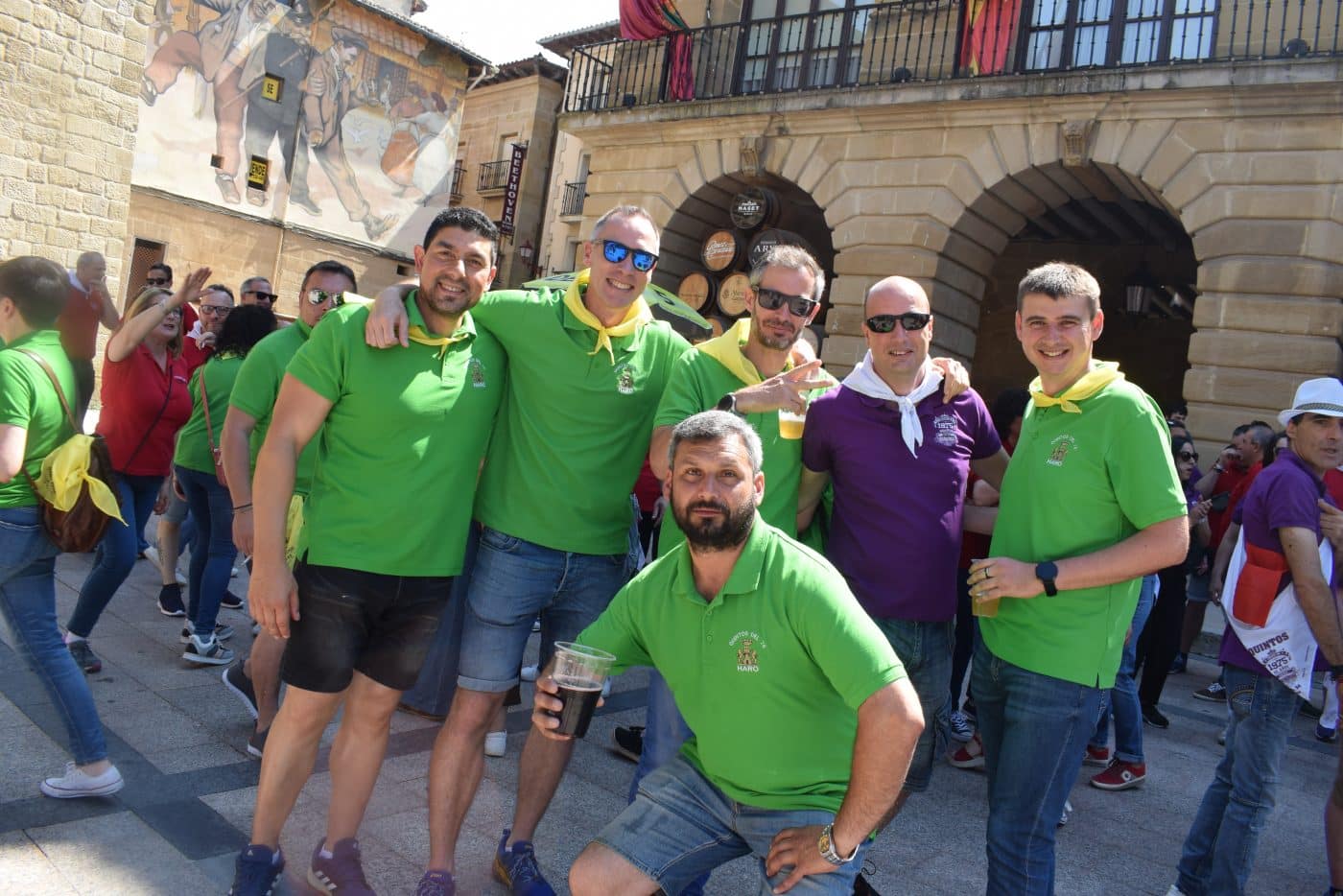 Haro disfruta del primer Día de las Quintadas 1