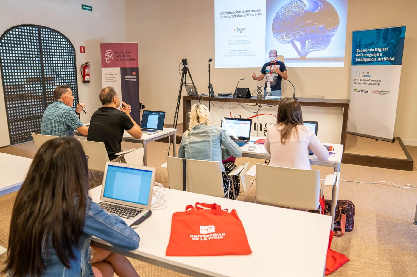 San Millán acoge un curso sobre redes de neuronas artificiales de la UR 1