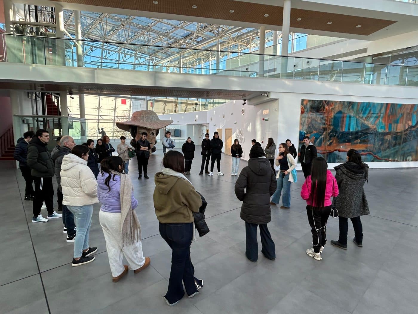 Alumnado del IES Rey Don García de Nájera visita la empresa Würth en Agoncillo