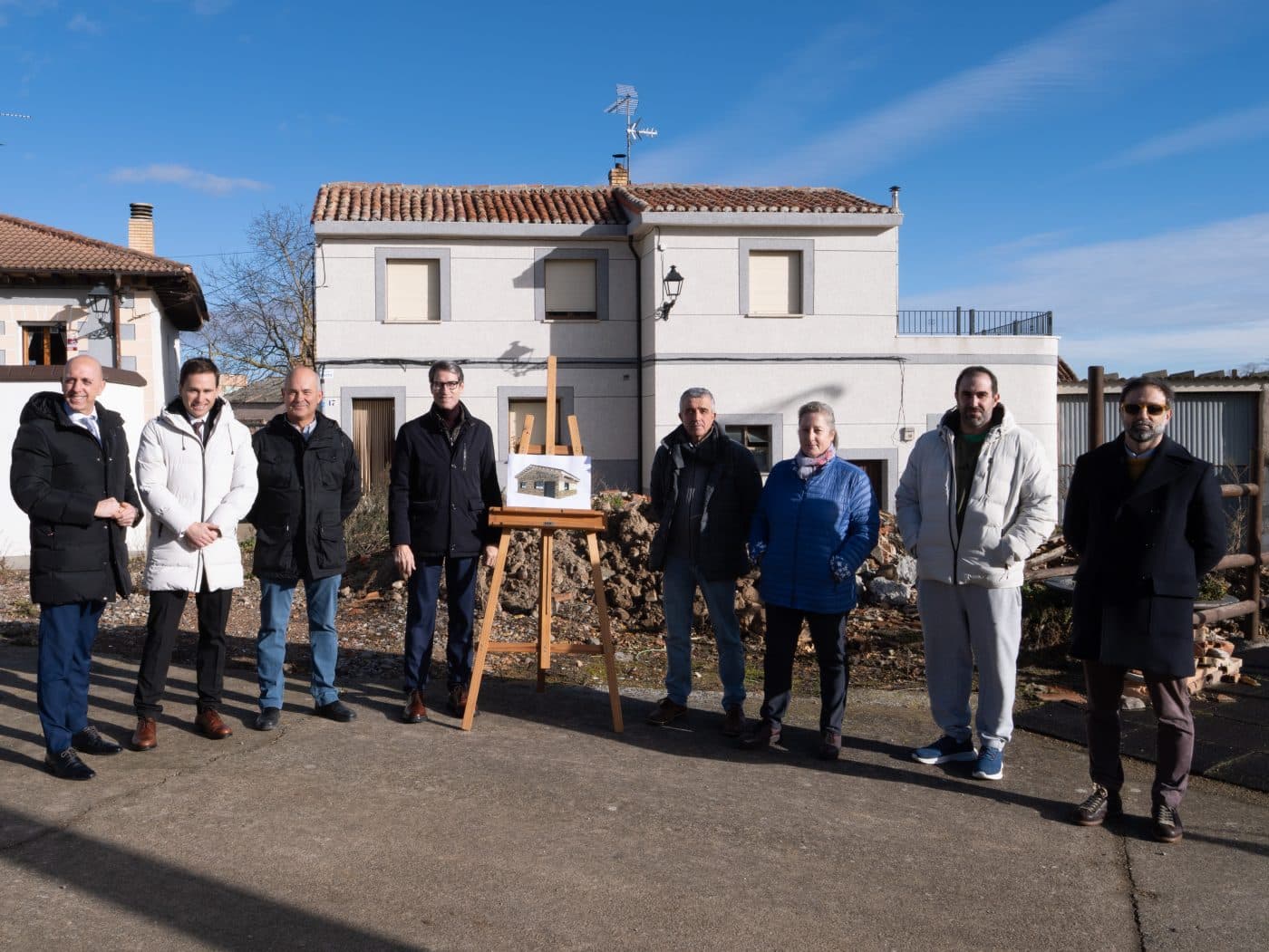 Corporales contará con un nuevo espacio de ocio y convivencia gracias a un convenio con el Gobierno riojano