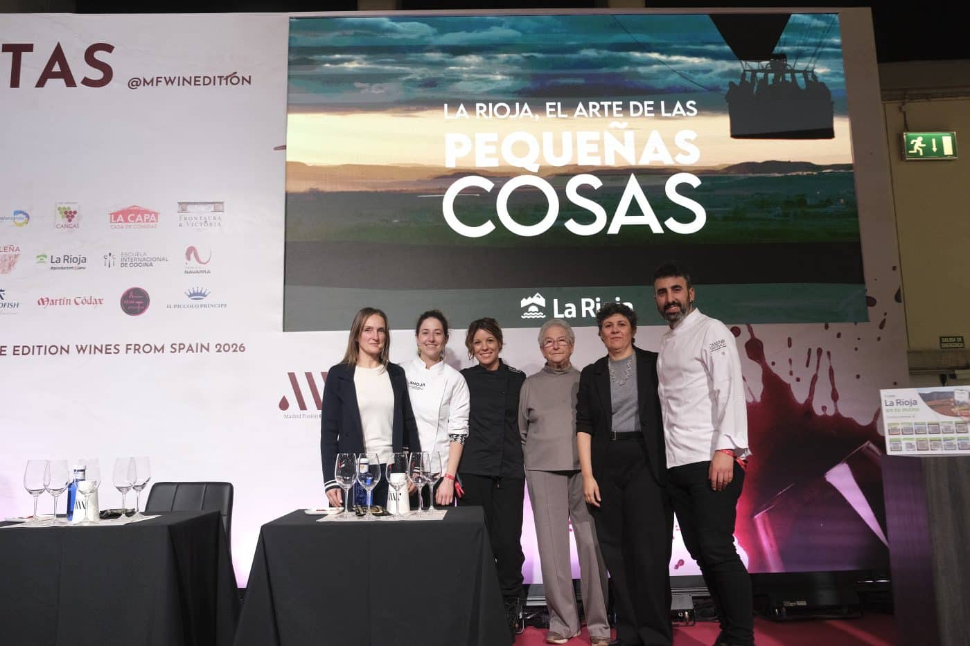 La Rioja seduce en Madrid Fusión con una experiencia sensorial de vino, gastronomía y paisaje