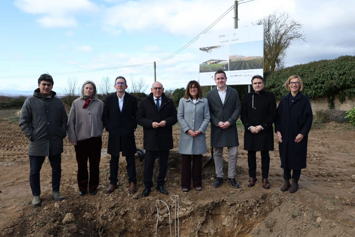 Laguardia acoge el inicio de las obras de EDA Drinks & Wine Campus, referente en vino y bebidas