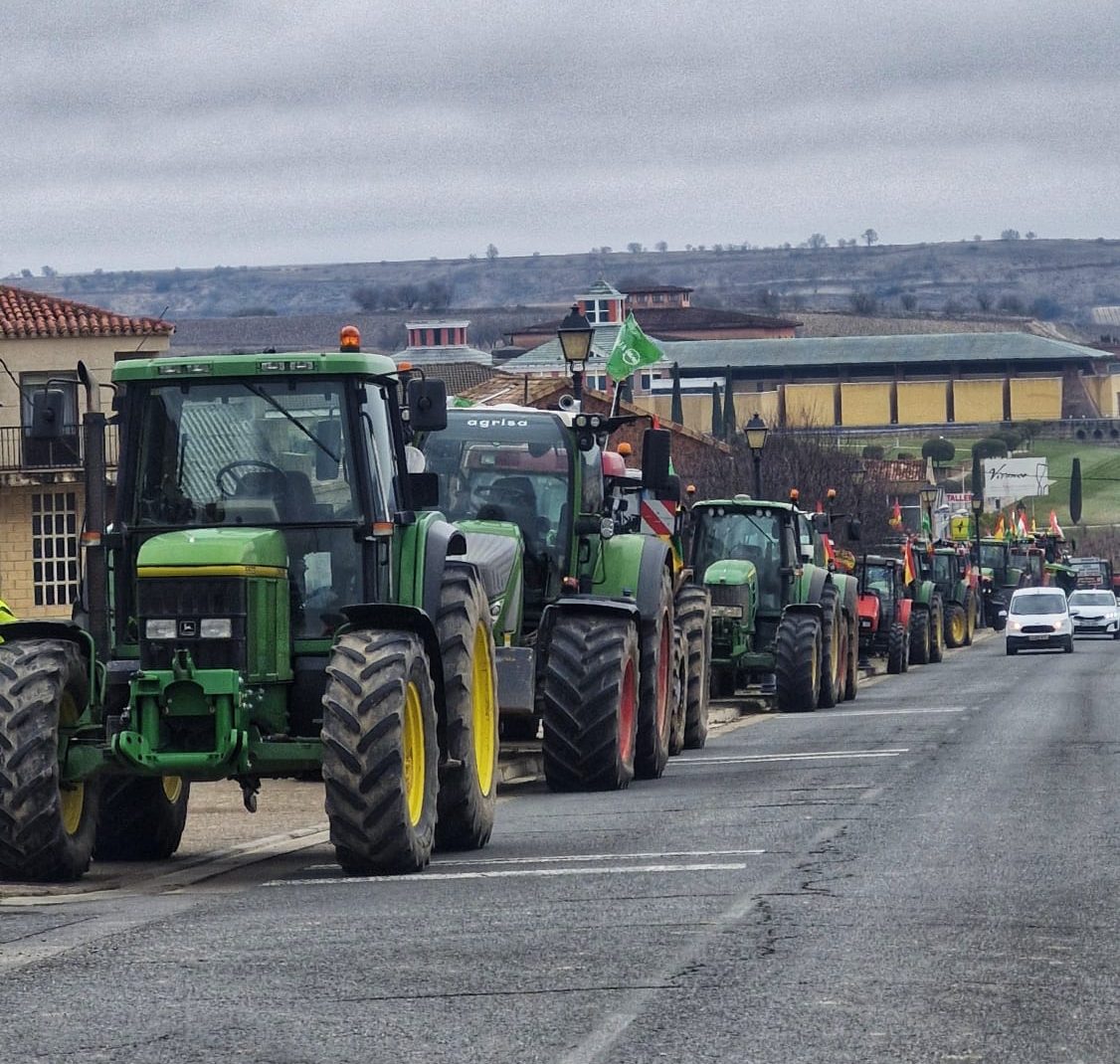 El campo riojano vuelve a movilizarse en las carreteras para denunciar una situación “insostenible”