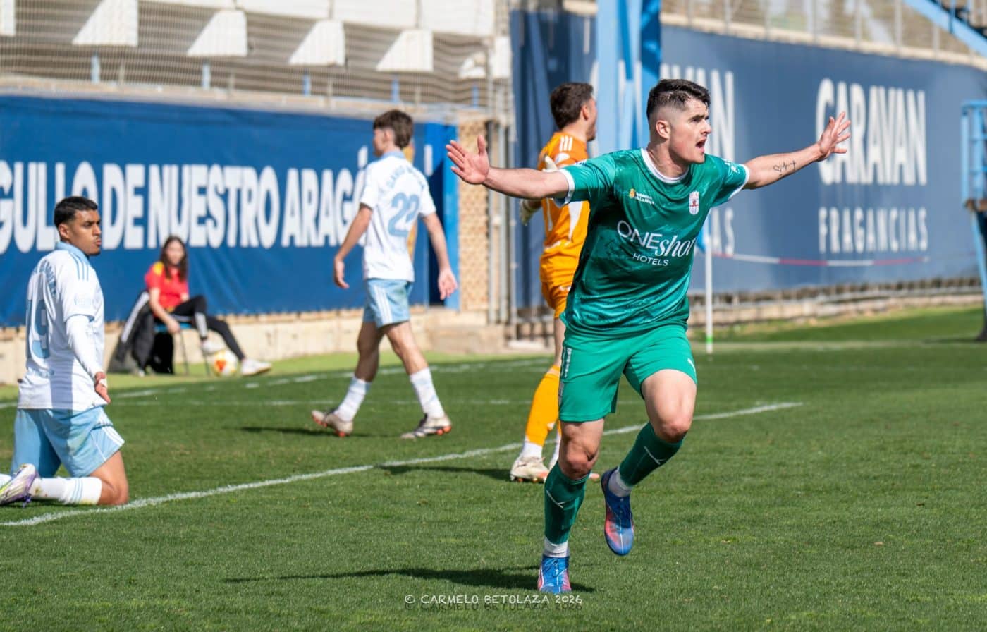 El Náxara CD suma tres puntos de oro en el campo del Deportivo Aragón