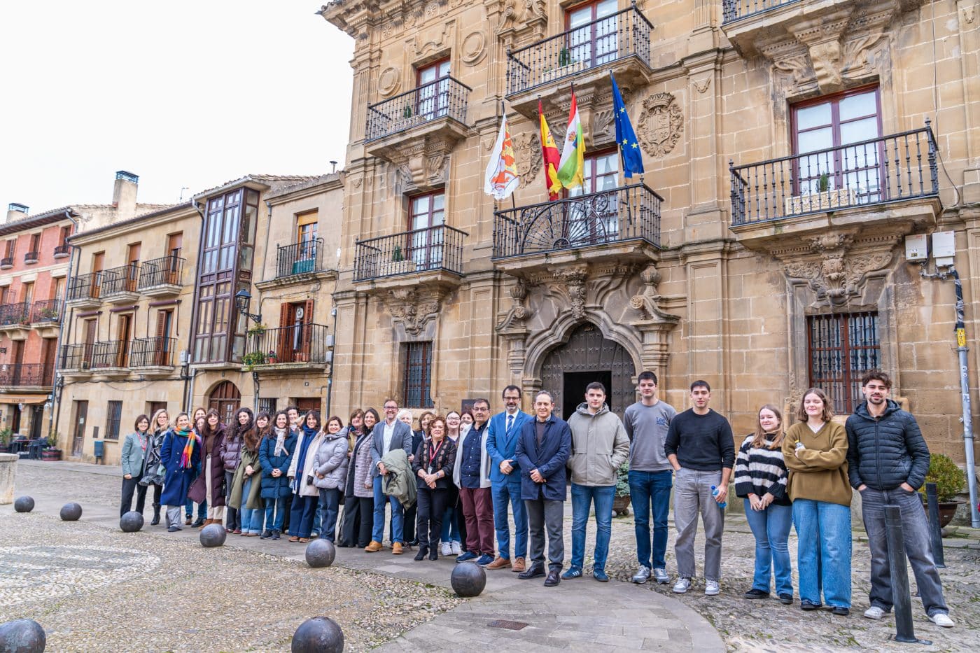 Briones acoge un encuentro para compartir experiencias de integración del programa Erasmus rURal