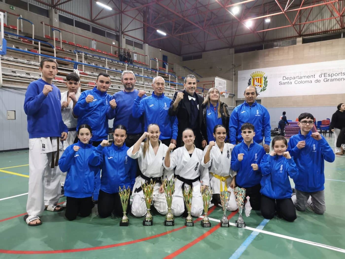 El Kyoku Haro brilla en la Copa Internacional Oyama en Santa Coloma de Gramanet