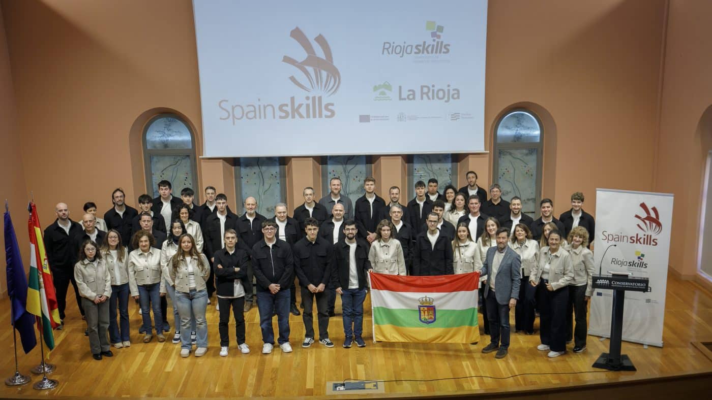 La Rioja impulsa el talento de FP: 28 estudiantes competirán en SpainSkills 2026 en Madrid