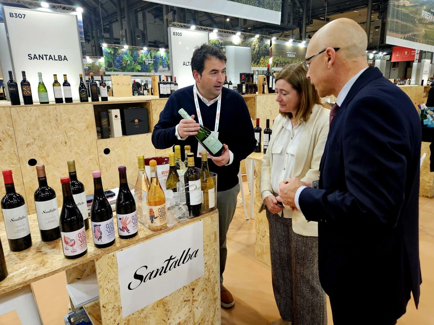 Las bodegas riojanas buscan nuevos mercados en la feria Barcelona Wine Week