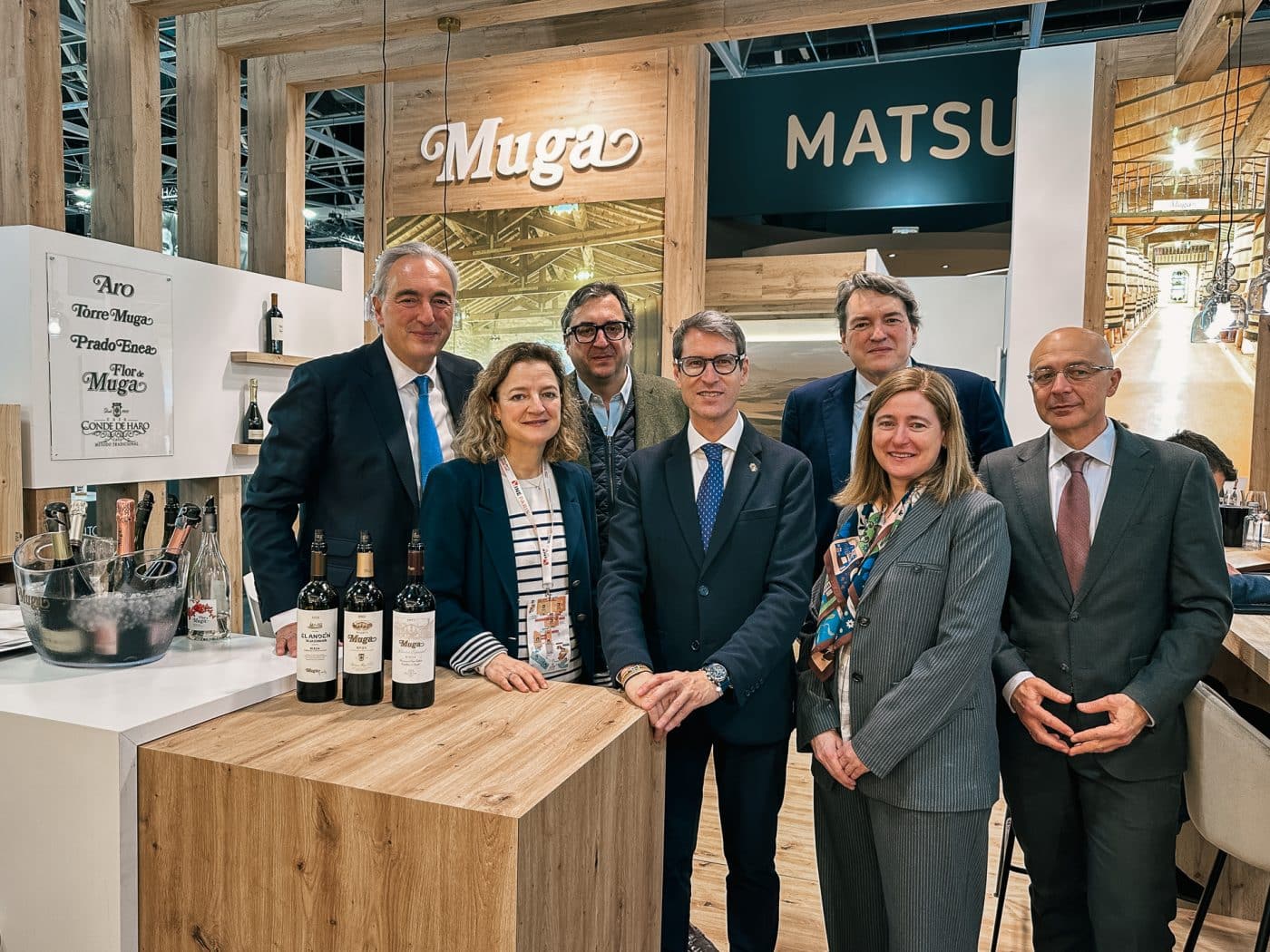 Las bodegas riojanas se refuerzan en el mercado internacional desde Wine París
