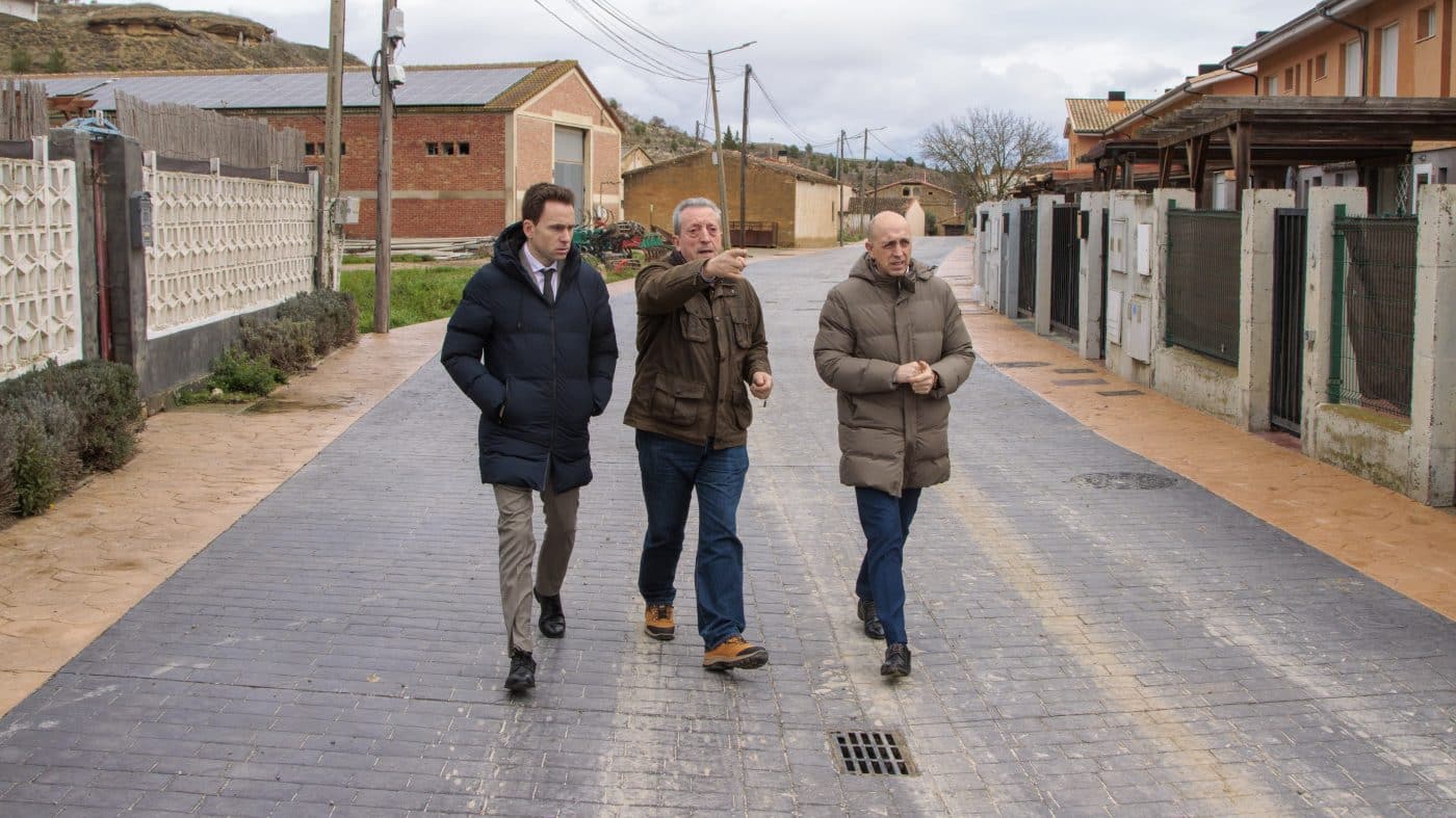 Ochánduri finaliza la urbanización de la calle Camino Vega Arriba con una inversión superior a los 214.000 euros