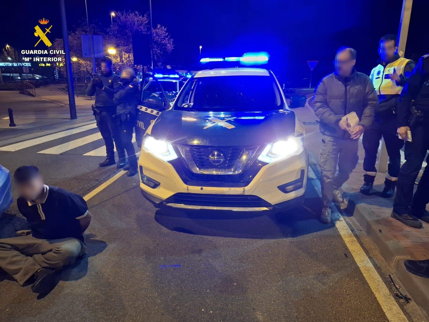 Detenido en Logroño tras huir 12 kilómetros con un coche robado y conducir de forma temeraria