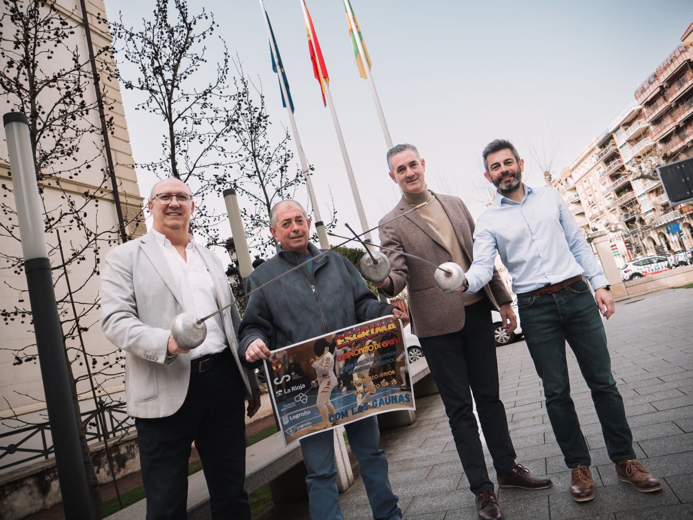 Logroño acoge este fin de semana el Campeonato de España de Esgrima Junior y Sub-23