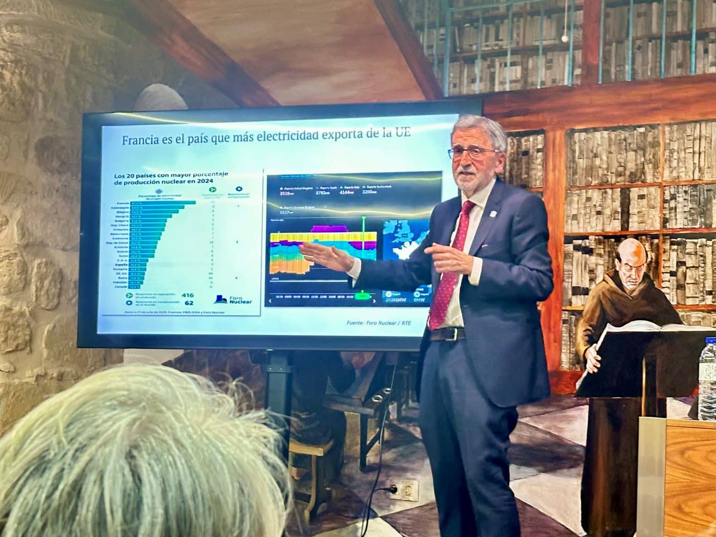 Fernando López de Silanes alerta en Haro sobre una transición energética más lenta de lo previsto