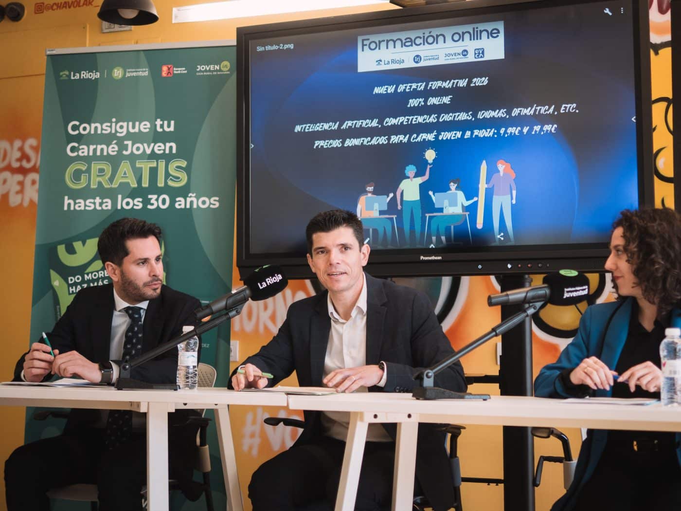 El IRJ amplía su oferta de formación online para jóvenes riojanos hasta los 58 cursos