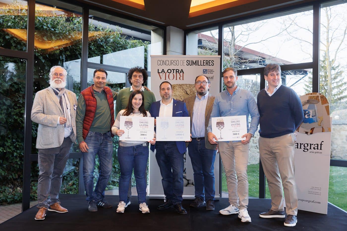 La gran fiesta de la añada 2025 de Bodegas Familiares corona a Francisco Javier Pozo como Mejor Sumiller de la Otra Rioja