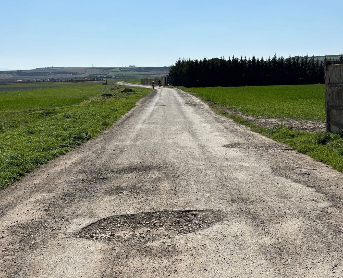 BUZÓN CIUDADANO: Denuncian el deterioro de los caminos de Cuzcurritilla y Micalanda en Haro y reclaman una solución