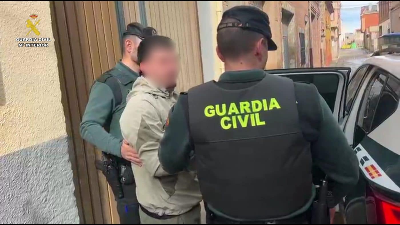 Desmantelado un ‘punto negro’ de venta de droga en Rincón de Soto