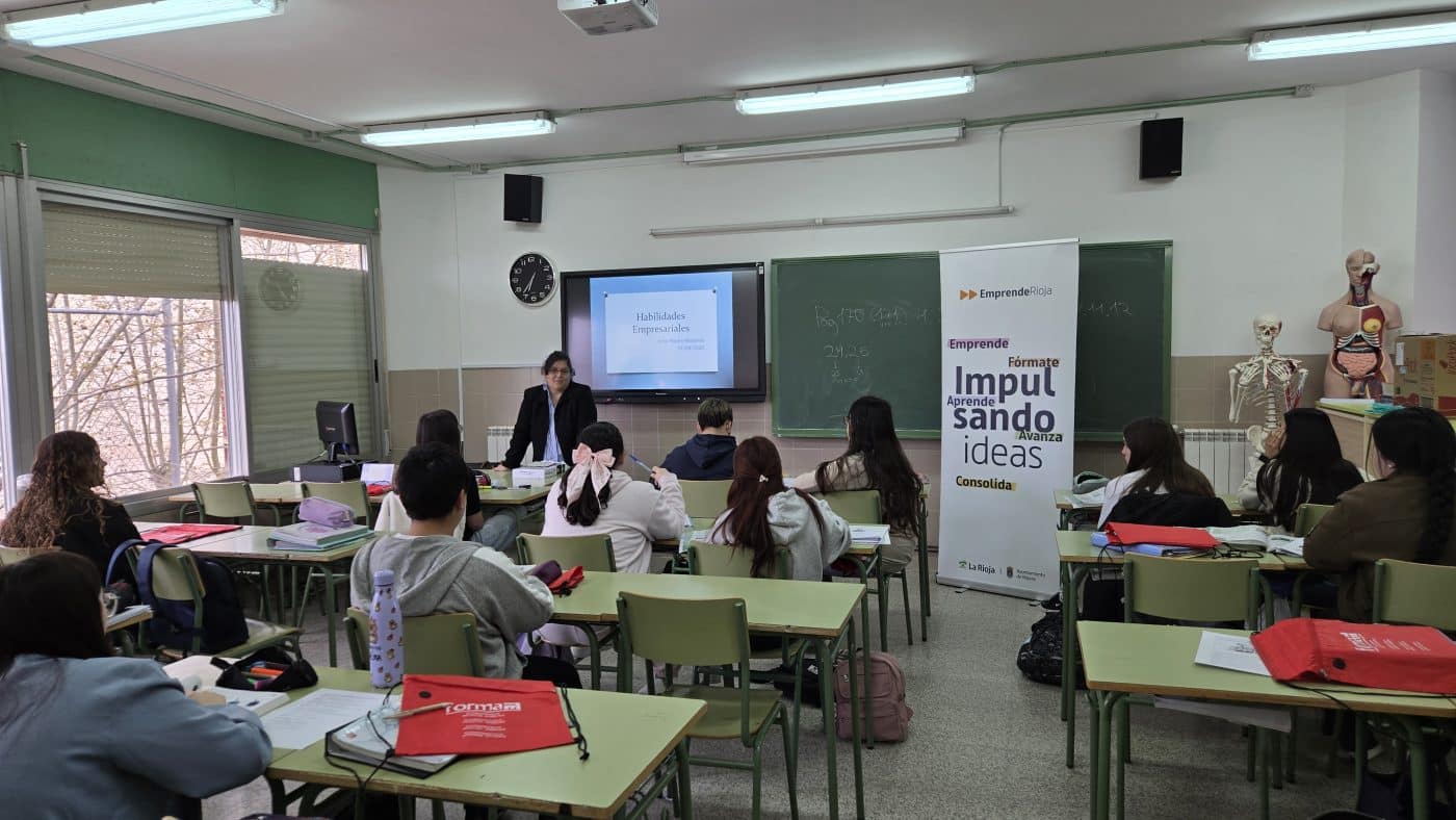 Nájera impulsa el espíritu emprendedor entre el alumnado de FP