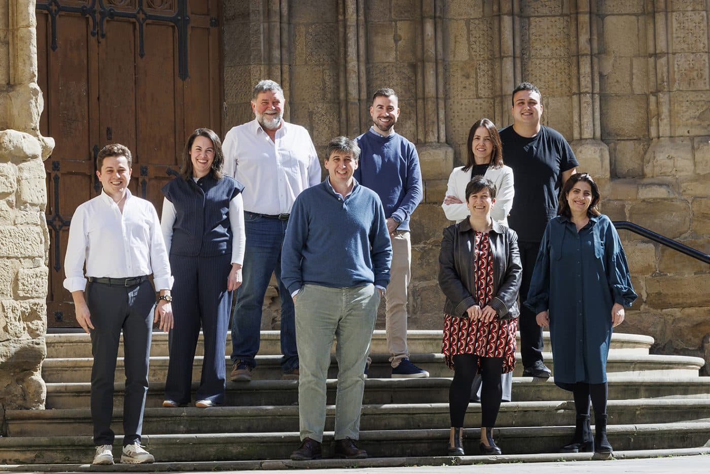 Eduardo Hernáiz, reelegido presidente de Bodegas Familiares de Rioja, y Ricardo Fernández, nuevo vicepresidente