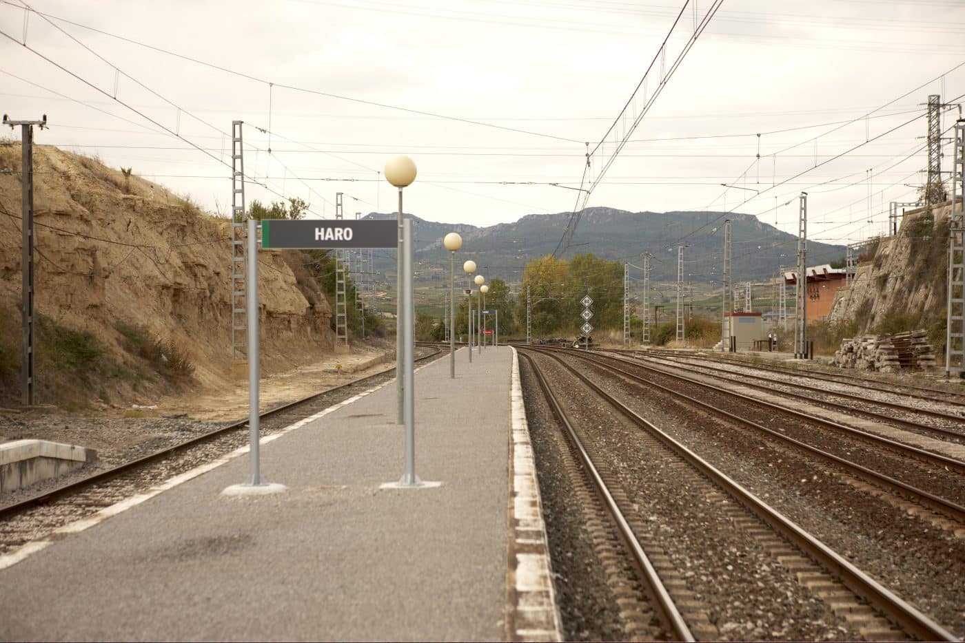 Transportes avanza en la mejora de la línea de ferrocarril entre Miranda de Ebro y Logroño