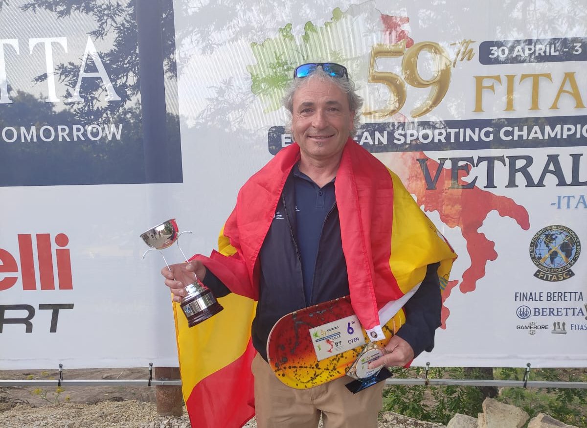 El riojano Diego Martínez Eguizábal se corona en Italia subcampeón de la Copa de Europa de Recorridos de Caza