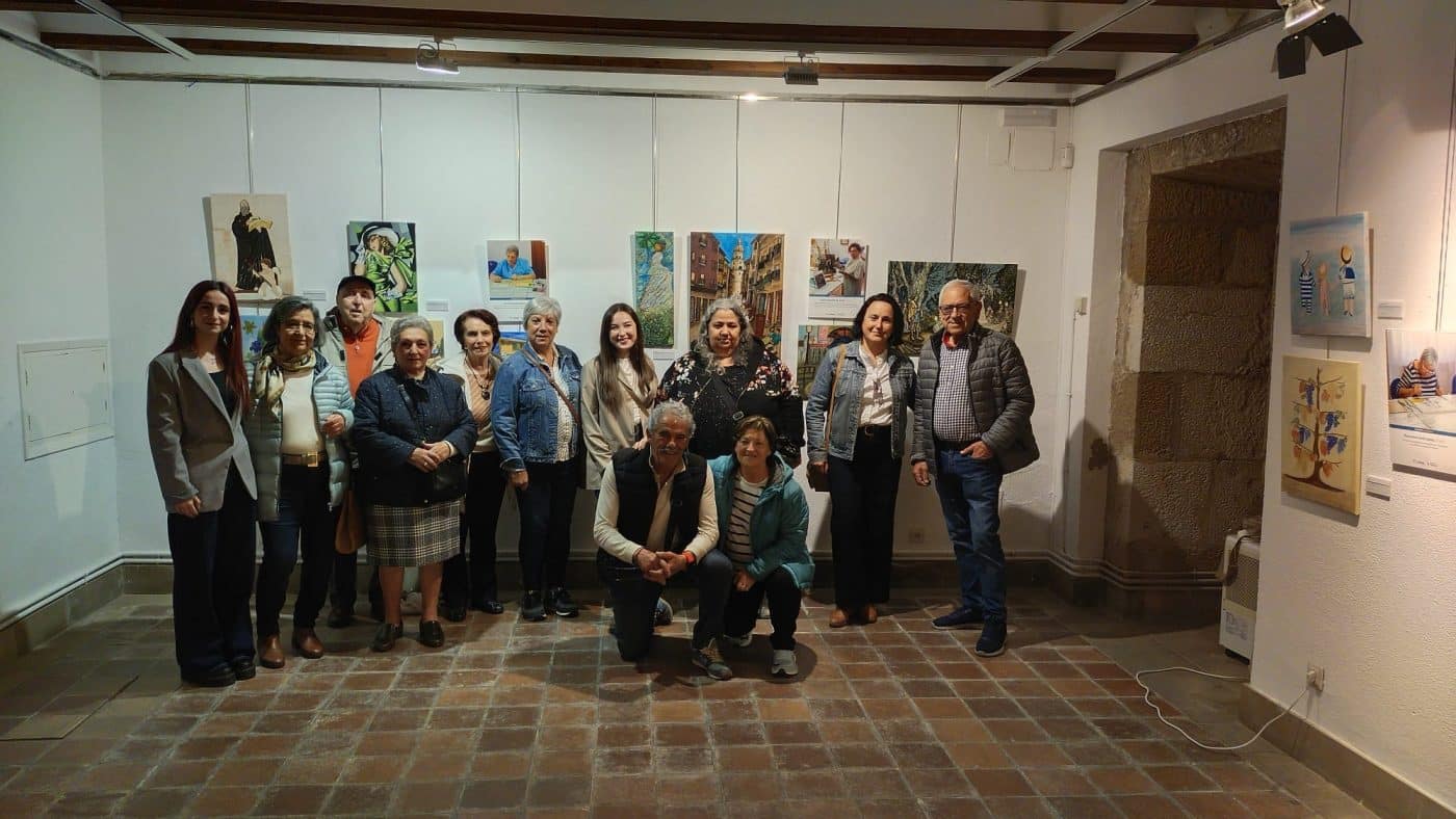 Haro acoge la exposición ‘El arte de la experiencia’, con obras de personas del centro de día