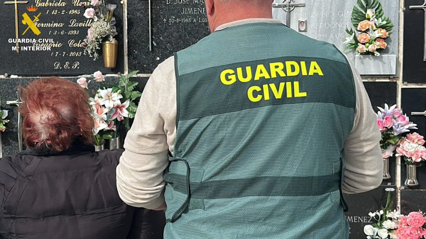 La Guardia Civil investiga a una pareja por robos en cementerios de La Rioja y otras comunidades