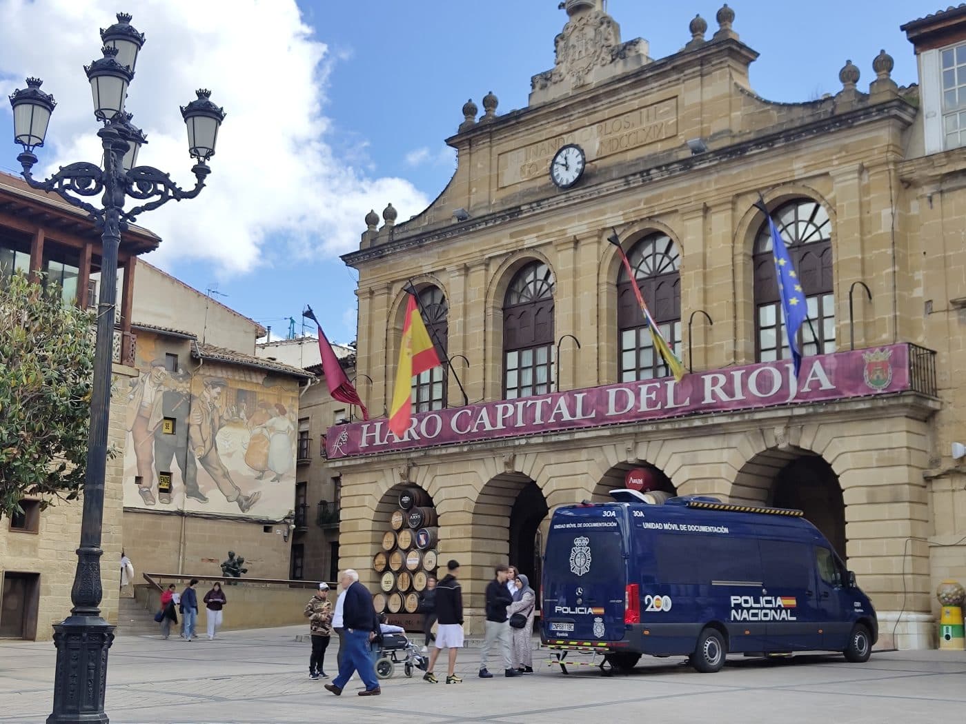 La Policía Nacional sigue tramitando los DNI y pasaportes en Haro cada dos semanas